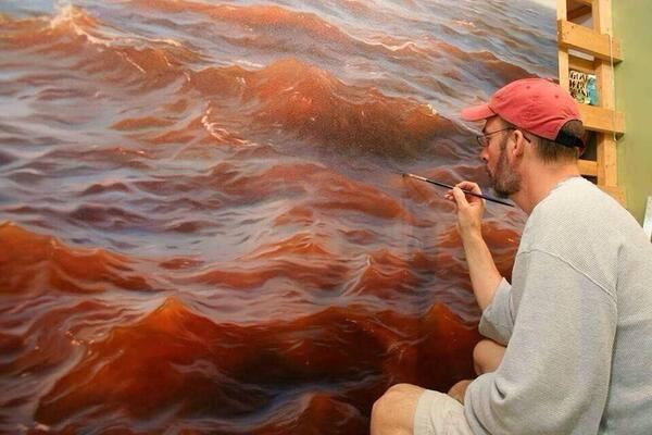 CoinWuTang's tweet photo. Impresionante trabajo del pintor norteamericano Matthew Cornell. http://t.co/UwM1Z8iv2B