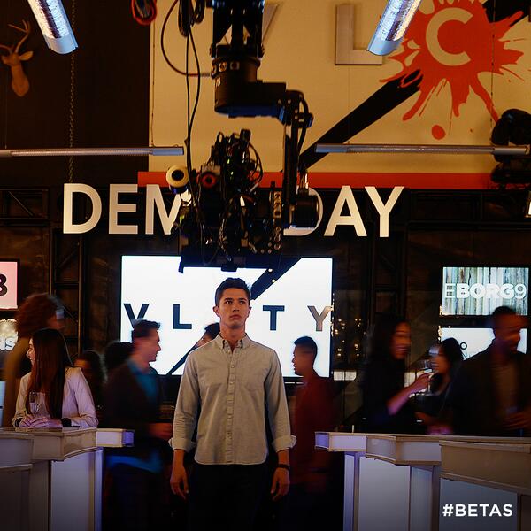 Betas's tweet photo. Joe Dinicol (Trey) hard at work. #Betas http://t.co/uchS7F1DKB