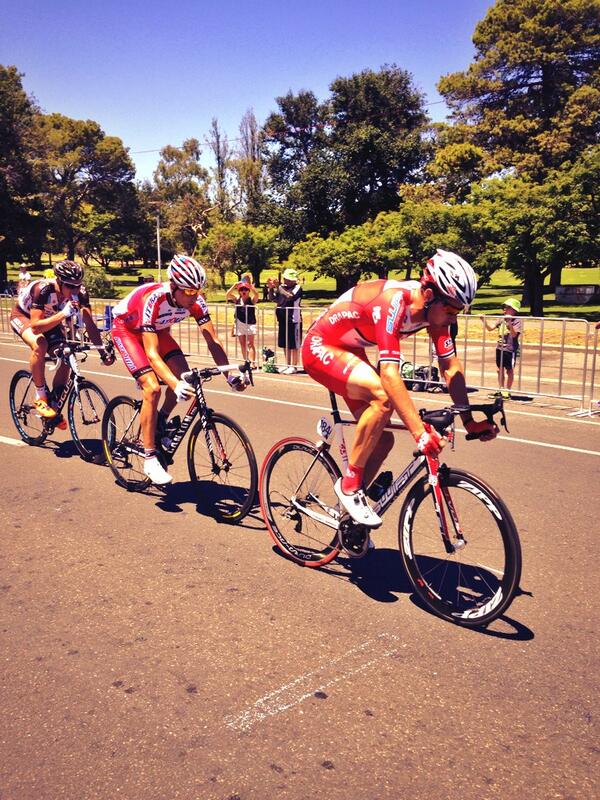 Moogsy17's tweet photo. @janeaubrey @DrapacCycling @clarkeywilbur driving it! #TDU #drapactrue #drapacture http://t.co/ktk6zFnYLk