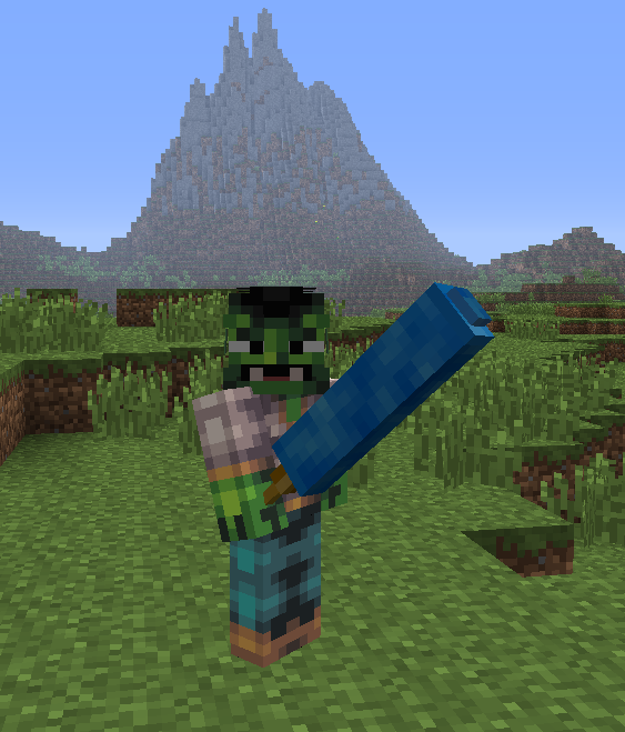 NarutoMod's tweet image. Final Version so far of the Samahada Weapon Model!