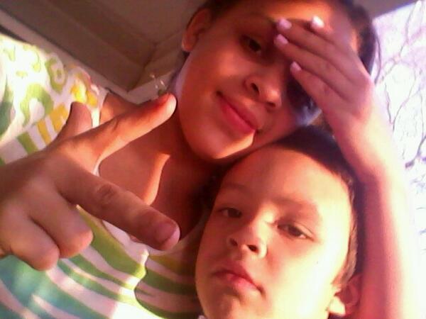 keyonnanaize's tweet photo. This is me and my little brother http://t.co/ZkNzFv2Jrx