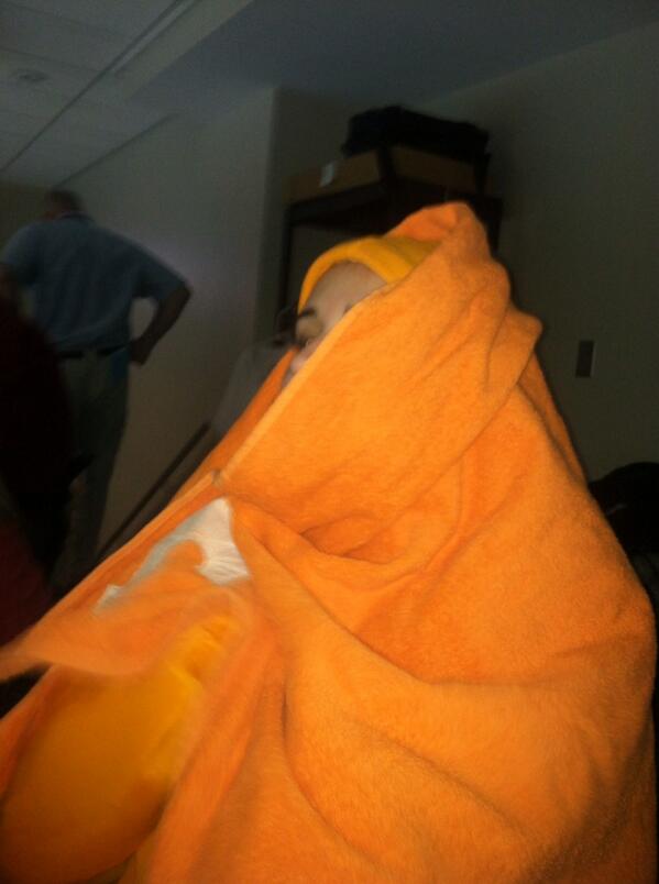 wall_abby's tweet image. Freezing cold tech booth #KISL