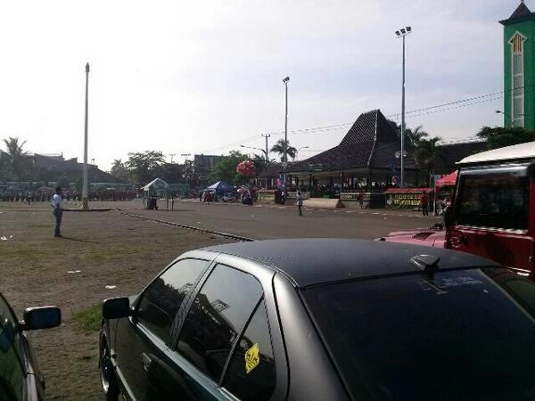 At lapangan karangpawitan karawang, #PeloporKeselamatanBerlalulintas