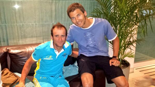 braincokinho's tweet photo. “@giorgionattero: Con il vincitore del Giro d' Italia 2014!!! @MicheleScarponi http://t.co/8muacM19Vq”// buena! Donde estás?