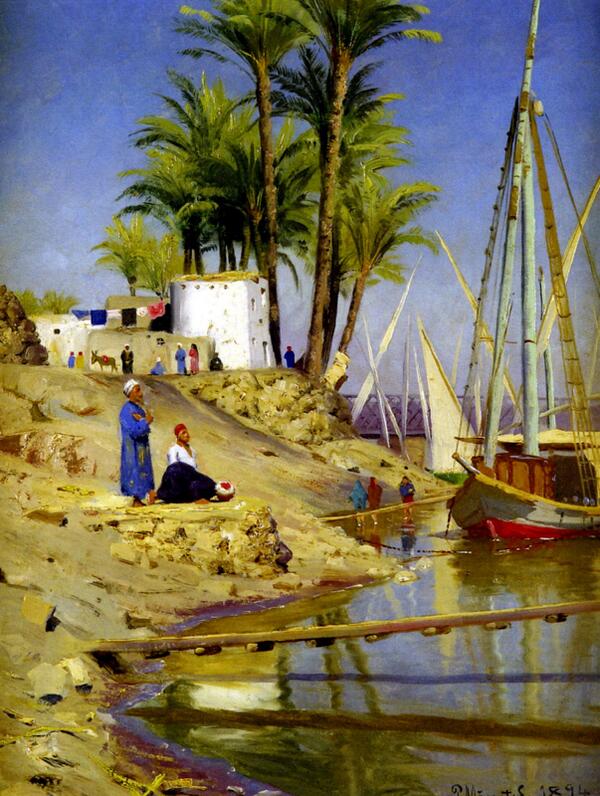 TemplarKnight3's tweet image. .@RetoSava: Peder #Monsted #peintre #figuratif #paysage #art #Danemark
&quot;View of Cairo&quot; http://t.co/QRtgXJcsIw”