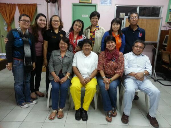 The new Brgy Captain Kitten Campos joined RCSPS meeting on Jan. 24, 2014
