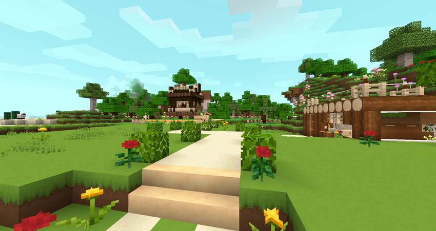 立花でこ マイクラ 最近は新しいワールド シード値 Pepper を作ってのんびり遊んでます お花畑いやされる W この時のテクスチャは はしばみ です Http T Co L4hpvstaqn Twitter