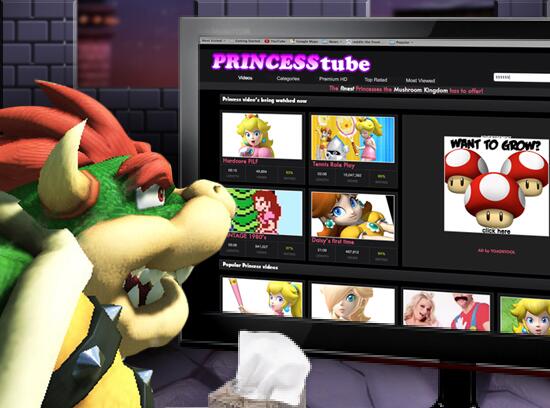 FavVideoGames's tweet photo. What Bowser Does In Between Games http://t.co/XJBMq9kzOY
