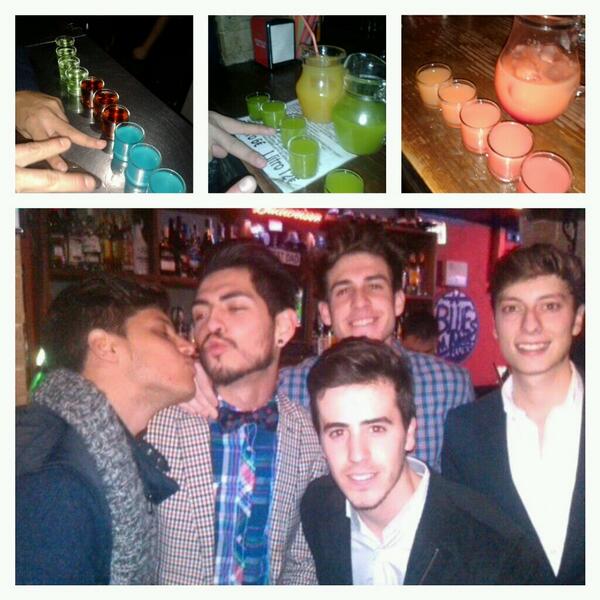 ManuGarrocho's tweet photo. "@JosemaRoldanWeb: Noche de alfalfeo y kudeta @quinoperez8 @manugarrocho @SergioZmbrano @Yeiblack88 http://t.co/1DShEClIth"