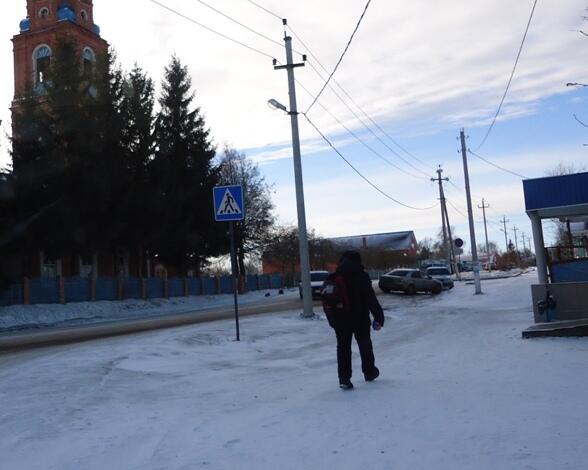 GruzdevVladimir Состояние дорог в поселке  на 26.01.2014 - ул.Победы
