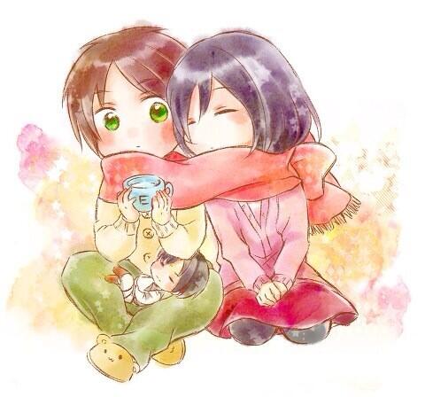shingeki_laaav's tweet photo. エレミカ♡
そして、あれは兵長か…？ http://t.co/hcq09zsEmE