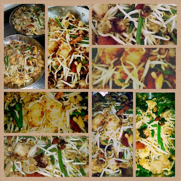 yongtechong's tweet photo. An evening of relaxation... medley of veges and mushroom with carrot cake omelette for dinner http://t.co/QifTHuKPQT