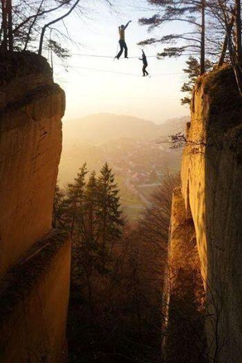 TalentsOnWeb's tweet image. Highline, Slackline !