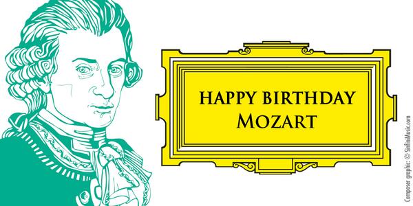 DGclassics's tweet photo. Happy birthday Mozart! Which piece needs to be in our #Mozart @Spotify playlist? Name us your favorite! http://t.co/5IAldoUVKI #UsersChoice
