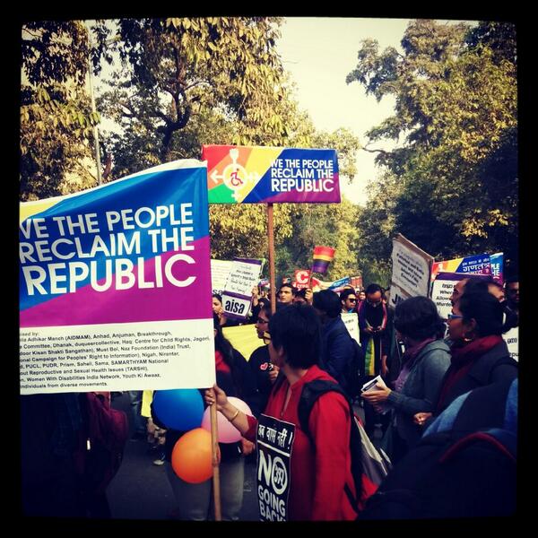 peoplertr's tweet photo. Aage aur ladhai hai! #ReclaimTheRepublic http://t.co/xj2zYfsqxo