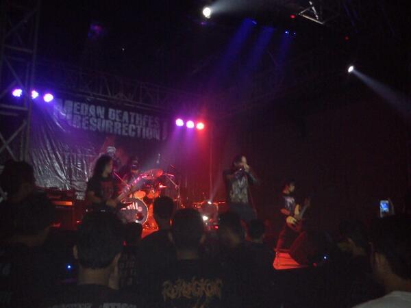 Medan deathfest Resurrection 2014 @bleedingofgore <a href="/medandeathfest/">RESURRECTION</a>