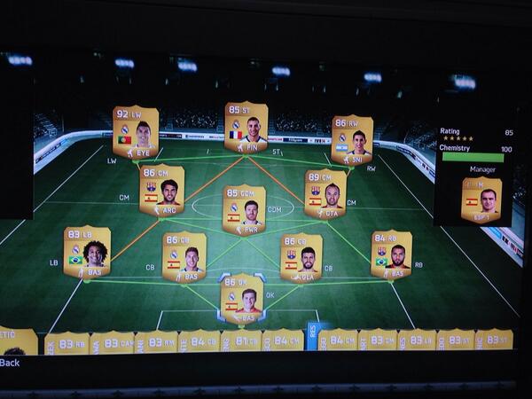 md6199's tweet photo. Love this team #ronaldoinapack @EASPORTSFIFA http://t.co/Fx1NByv6Iz