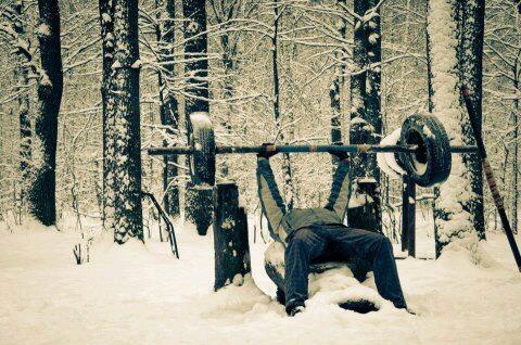 Infiniti_Sports's tweet photo. Taking some of our strength work outside today! #tohellwithwinter http://t.co/QRyCwOB8uO