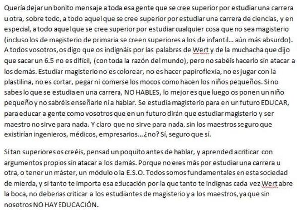 NoeliaRecheG's tweet photo. Que se difunda por favor #magisterio #educación http://t.co/Ign8n1SEhP