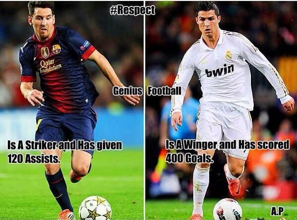 FootballFunnnys's tweet photo. Both legends. http://t.co/oxTNNXyEhp