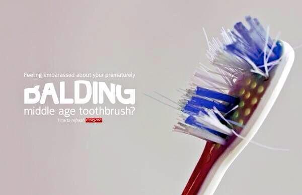 saludbucaltips's tweet photo. Balding? #colgate #changeyour #toothbrush http://t.co/SlKpaolTIB