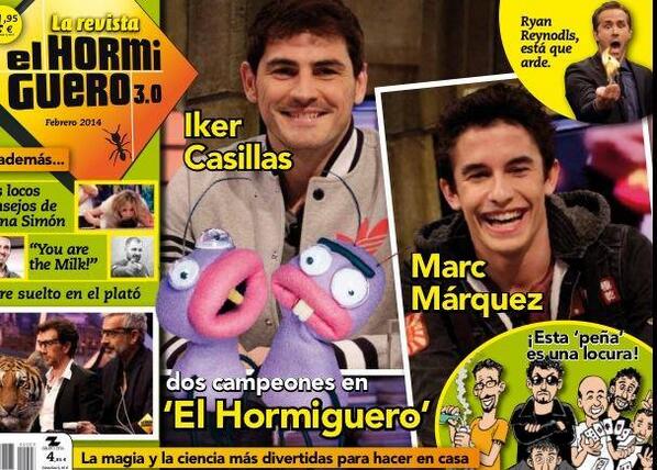 ryanreynoldsesp's tweet photo. Ryan Reynolds saldra en el numero de este mes de la revista de @El_Hormiguero. Ya a la venta http://t.co/Ry6AejUcUo