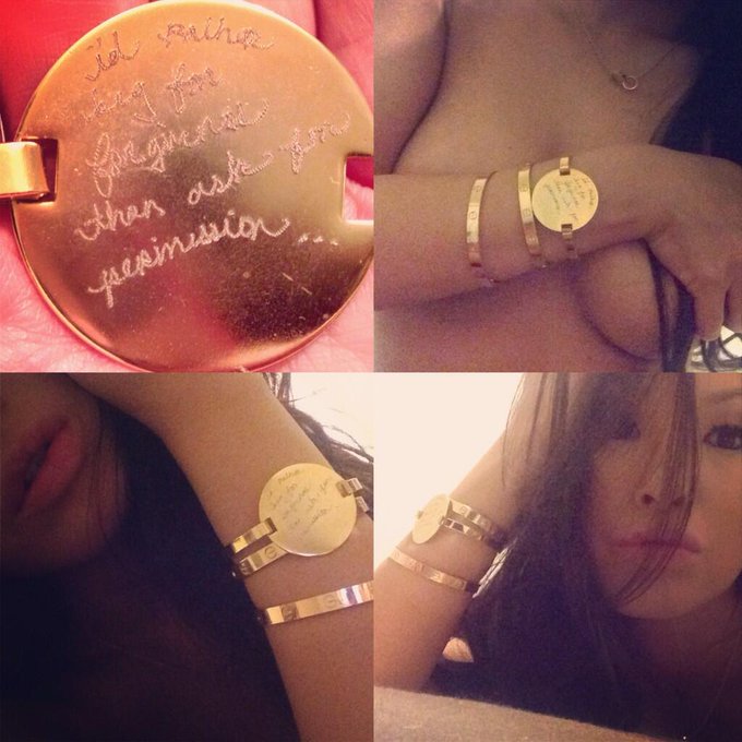 "I'd rather beg for forgiveness than ask for permission." 1 of my fav pieces I've ever owned! Custom