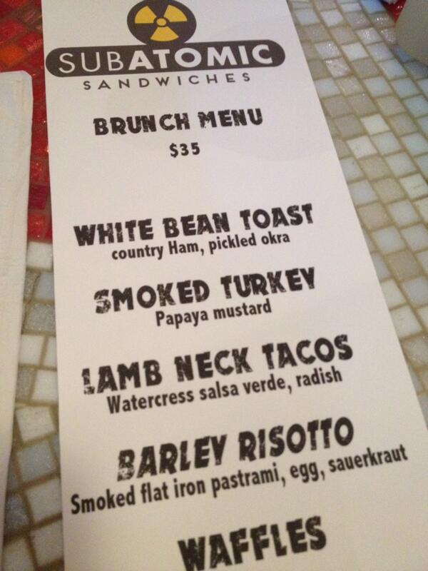 dmo305's tweet image. #FuckBrunch going down @subatomicsubs @chefjeremiah