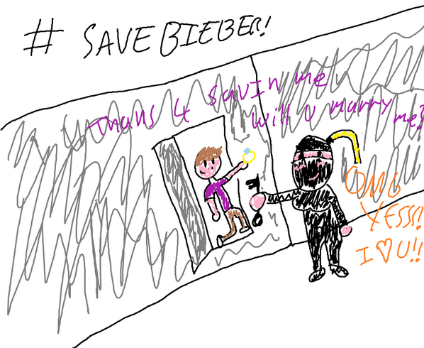 BeiberIsKing's tweet photo. GONNA SAVE @justinbieber WITH MY NINJA SKILLS!
XD XD XD
#FreeBieber
#BieberBreakOut http://t.co/9XQIpC8QBY