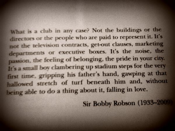 CasualMind_'s tweet photo. Sir Bobby Robson!! #AMF http://t.co/wcBPExaVHu