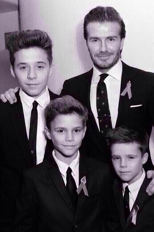 best_guyfriend's tweet photo. Beckham boys are perfection http://t.co/8n23uy9qXz