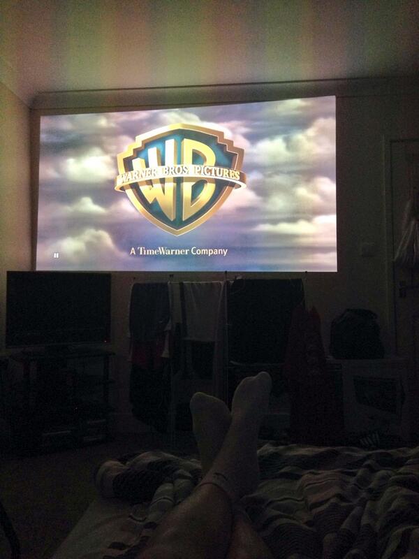 Carljosey's tweet image. Best investment ever #optomaprojector