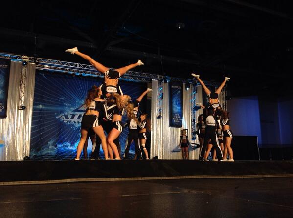 VarsityAllStar's tweet photo. Check out those hand in hand full arounds from @FLTopDog #SmCoed5-talk about impressive! #ATHprovidence http://t.co/6lAVQ8tJKQ