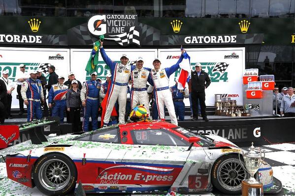 RT <a href="/UnitedSportsCar/">Please Follow @IMSA</a>: RT to congratulate <a href="/AX_Racing/">Action Express</a> , <a href="/barbosaracing/">João Barbosa</a>, <a href="/fittitweet/">Christian Fittipaldi</a> &amp; <a href="/BourdaisOnTrack/">Sébastien Bourdais</a>! #Rolex24 #IMSA