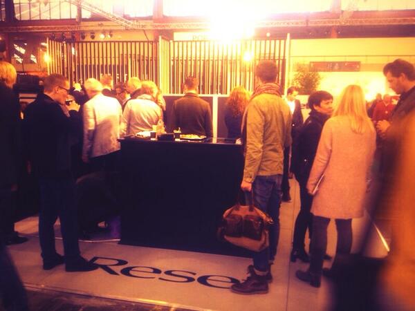 What a great first day at the fashion fair Amsterdam "Modefabriek"