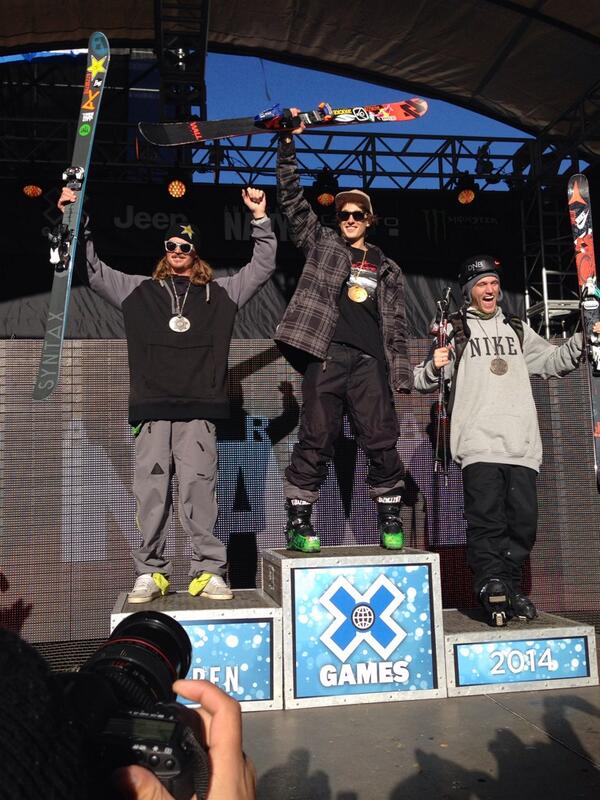 riabunnie's tweet photo. Glad I got to defend my title today at @XGames slopestyle. HUGE props to @McRaeWilliams1 and @AndreasHatveit http://t.co/xihj2qKEMV