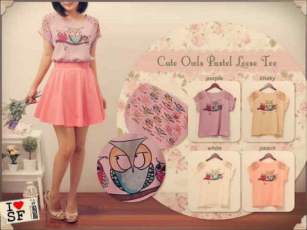 my_sorella's tweet photo. Cute owl idr 56.000 • Bahan twistone fit to L #TS #MSupdate http://t.co/aqsYDQTHAf