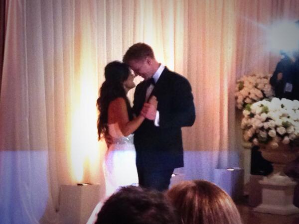 ailinahas's tweet photo. First dance time! One Woman by The Randy Rogers Band. #TheBachelorWedding @FSSantaBarbara @peoplemag http://t.co/HySytaEqgP