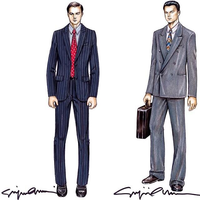 Giorgio armani wall street suit online