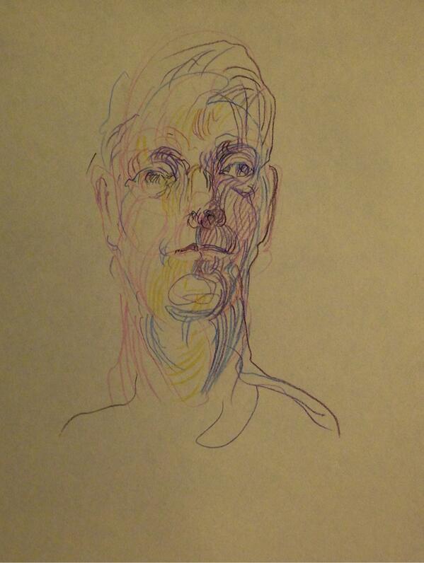 jerryshawback's tweet photo. 250 January 14 #sketchjanuary #thedailysketch #draw365 #draw2live http://t.co/y4TilU9YSH