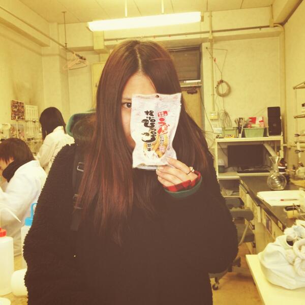 yupii06's tweet photo. はるかがもみやげくれたの♡ http://t.co/fz6xlXf2Cu