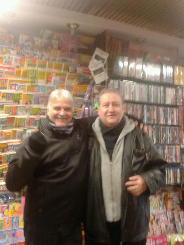 cesaredicolante's tweet photo. Con il mio grande amico @doreciakgulp http://t.co/tRRErKemHN