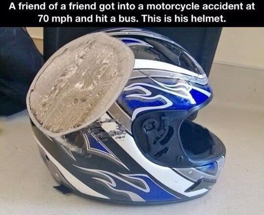 Fact's tweet photo. Always wear a helmet!... http://t.co/bWi332COYz