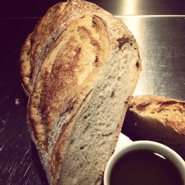 Rustica_Fitzroy's tweet photo. Organic White Casalinga. A light and airy sourdough with a chewy crust.  Perfect! http://t.co/wdfIe9rKxC