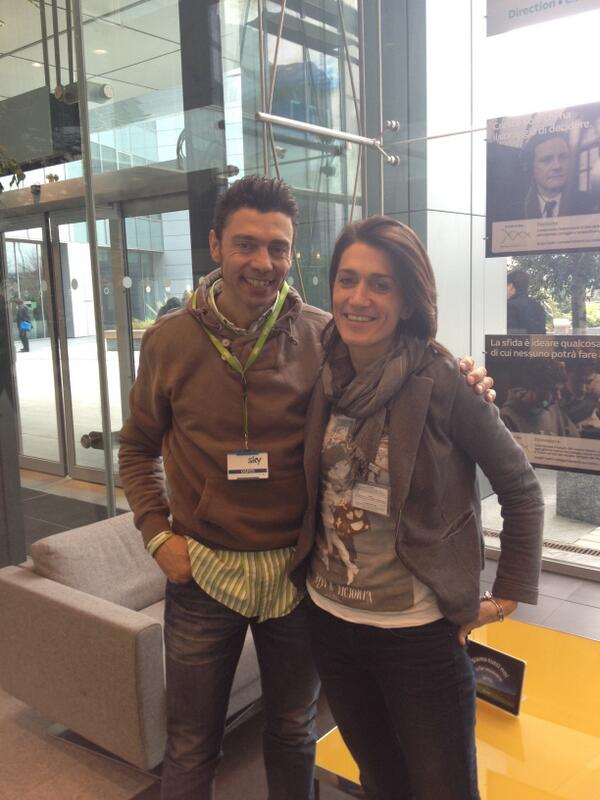 SkySport's tweet photo. Gabriella #Paruzzi e Cristian #Zorzi, 8 medaglie alle Olimpiadi, faranno parte del nostro team alle #SkyOlimpiadi http://t.co/INhmkm85J5
