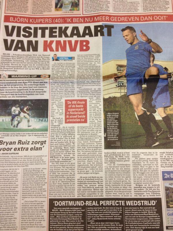 Vandaag weer een goed artikel over onze werkgever. #trots  @ telegraaf