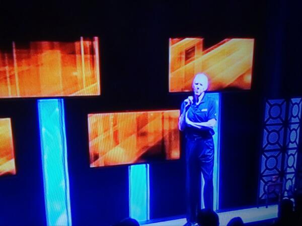NPHFocus14's tweet photo. Bill Walton has taken the stage! #nphfocus14 @BillWalton http://t.co/e17Bwp3ECo