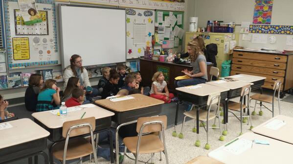 WashingtonCty4H's tweet photo. Teen teachers share their elementary stories pf overcoming bullying and working together. #youthteachingyouth #4-H http://t.co/5zrpzOPvQe
