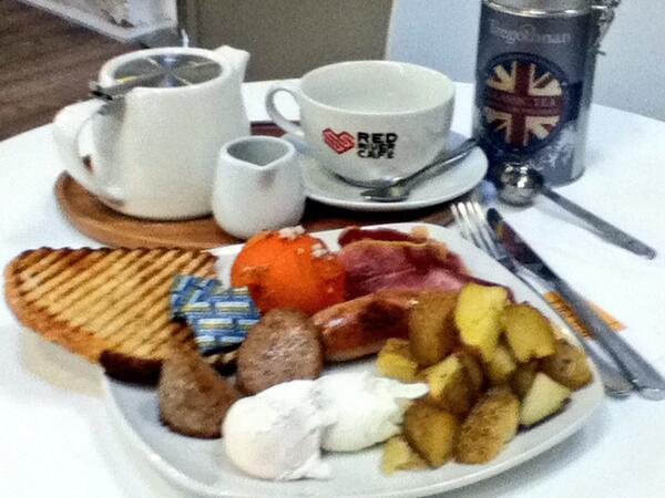 redrivercafe's tweet photo. Free pot of Tregothnan Estate tea with every Big Cornish Breakfast.. Proper Job! #Cornwall #heartlandscornwall http://t.co/HlYWn2O0TM