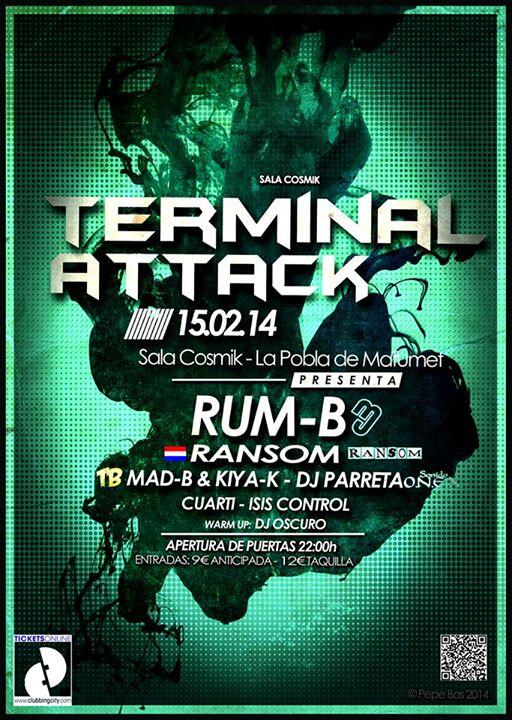 TerminalAttack's tweet photo. 15-2 en Sala Cosmik (La Pobla de Mafumet - Tarragona) #NewStyle #JumpStyle #TekStyle http://t.co/JHQoQ2IkQN